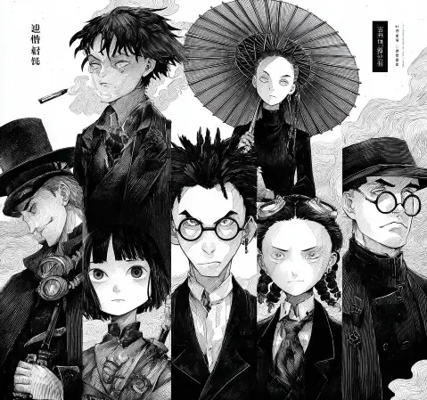 科幻题材工口漫画《霓虹都市夜行》封面
